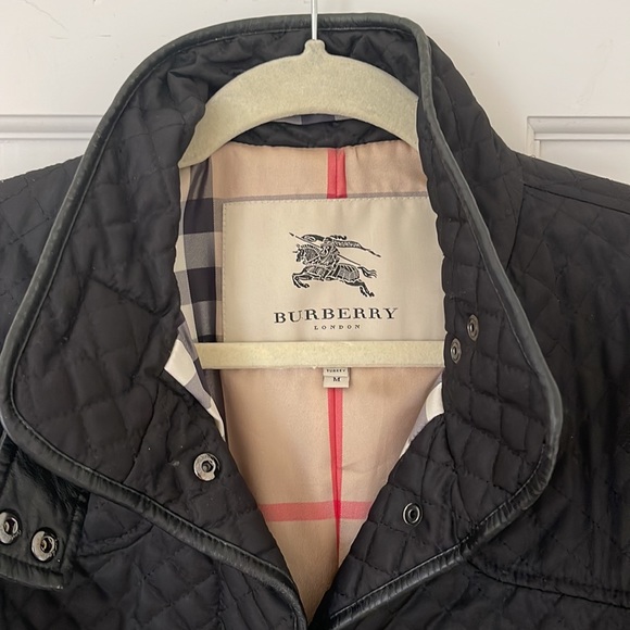 Burberry quilted belted car coat - Picture 2 of 12